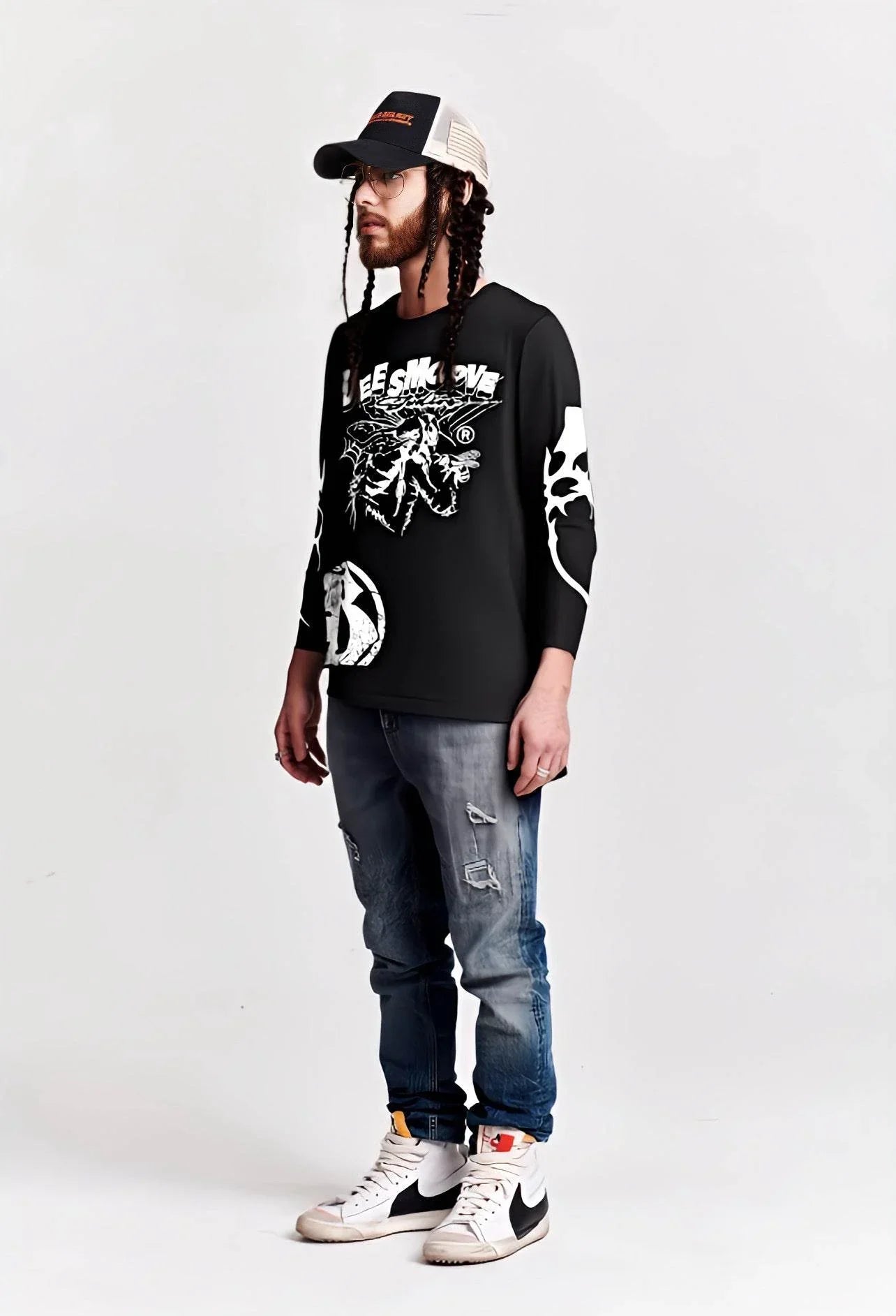BEESMOOVE BEESMOOVE B-Squadron: Black Ops Long Sleeve - Beesmoove 