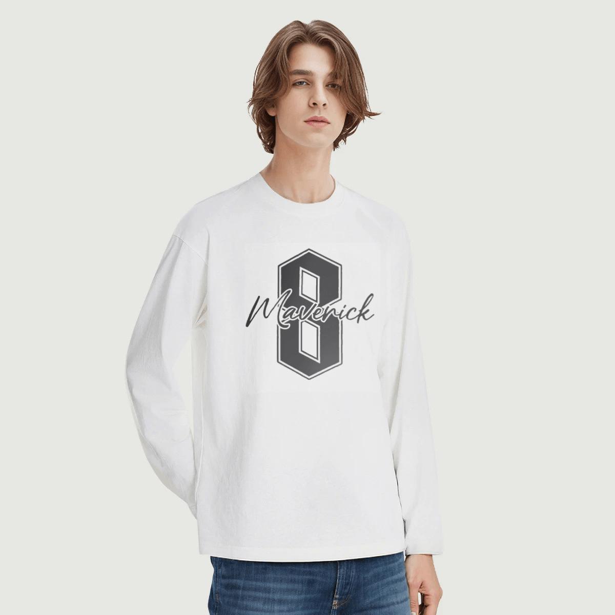 Beesmoove Maverick Mindset Cotton Long Sleeve Tee - Beesmoove