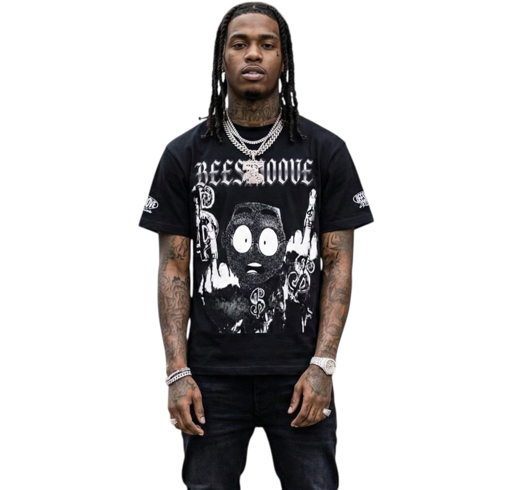 BEESMOOVE BlackSouth Terrell: Speak With Your Chest tee