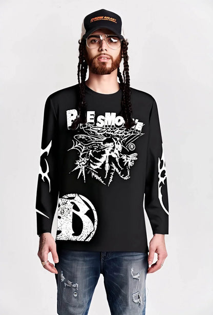 BEESMOOVE BEESMOOVE B-Squadron: Black Ops Long Sleeve - Beesmoove 