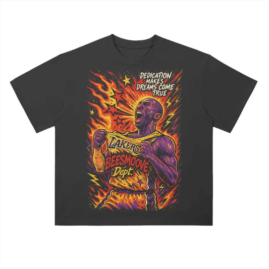 MAMBA MODE BEESMOOVE Dept. Collection Drop Shoulder Tee - Beesmoove 