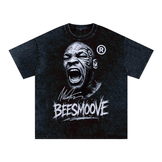 BEESMOOVE IRON LEGACY: TYSON EDITION Wash Oversize Tee - Beesmoove 