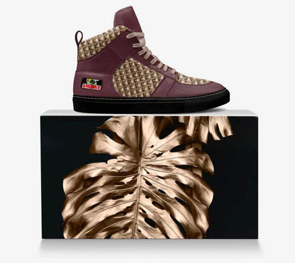 Beesmoove Mauve Monarch Sneaker - Beesmoove 