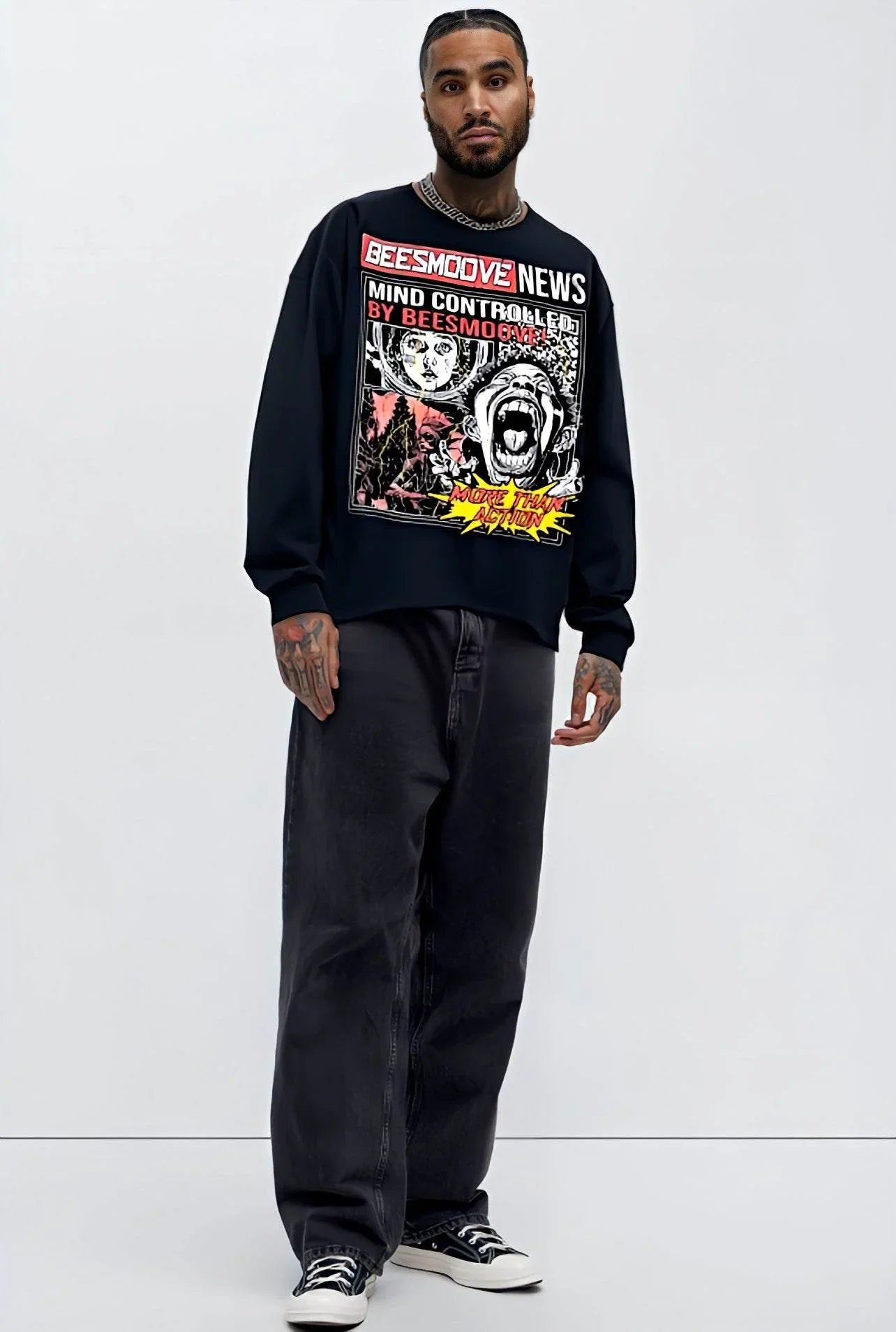 Beesmoove Mind Hive Chronicles Long Sleeve Tee - Beesmoove 