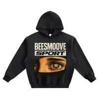 BEESMOOVE Sport STAY WOKE Fleeced Boxy Hoodie - Beesmoove 