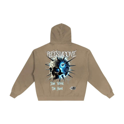 BEESMOOVE Live Wired 
 Sunfade Zip Hoodie - Beesmoove 