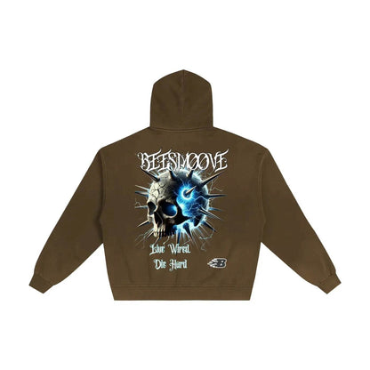 BEESMOOVE Live Wired 
 Sunfade Zip Hoodie - Beesmoove 