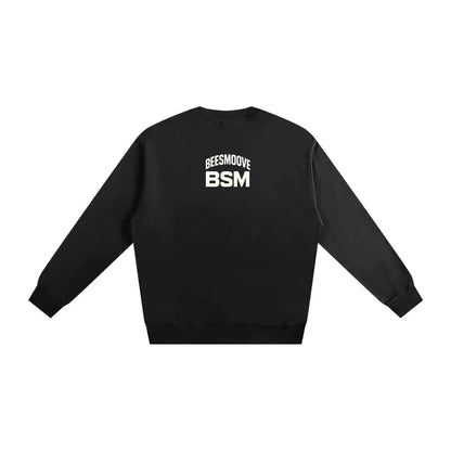 BEESMOOVE BSM Boss Status Mentality Heavyweight Sweatshirt - Beesmoove 