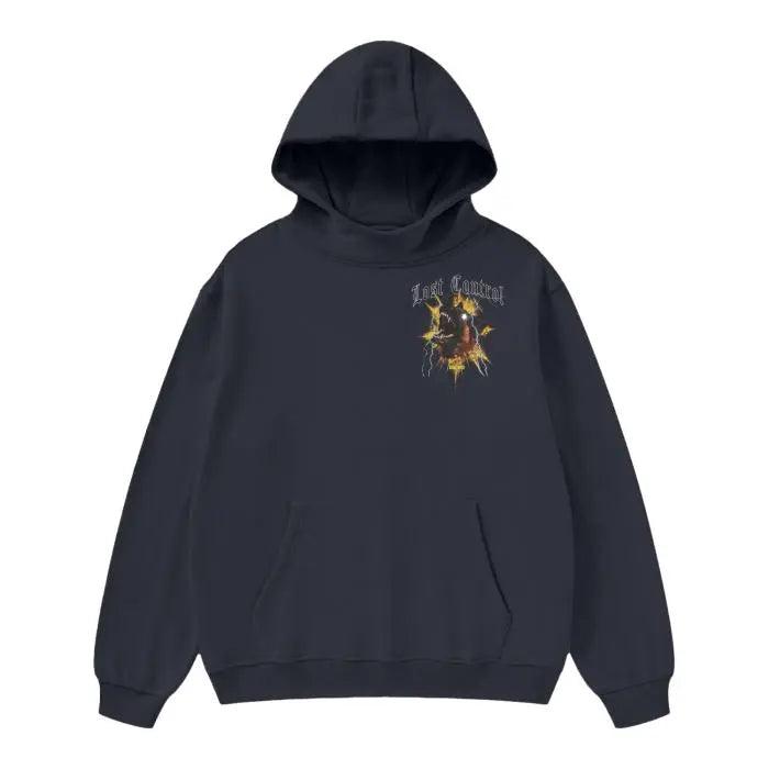 Beesmoove Lost Control High Neck Hoodie - Beesmoove 