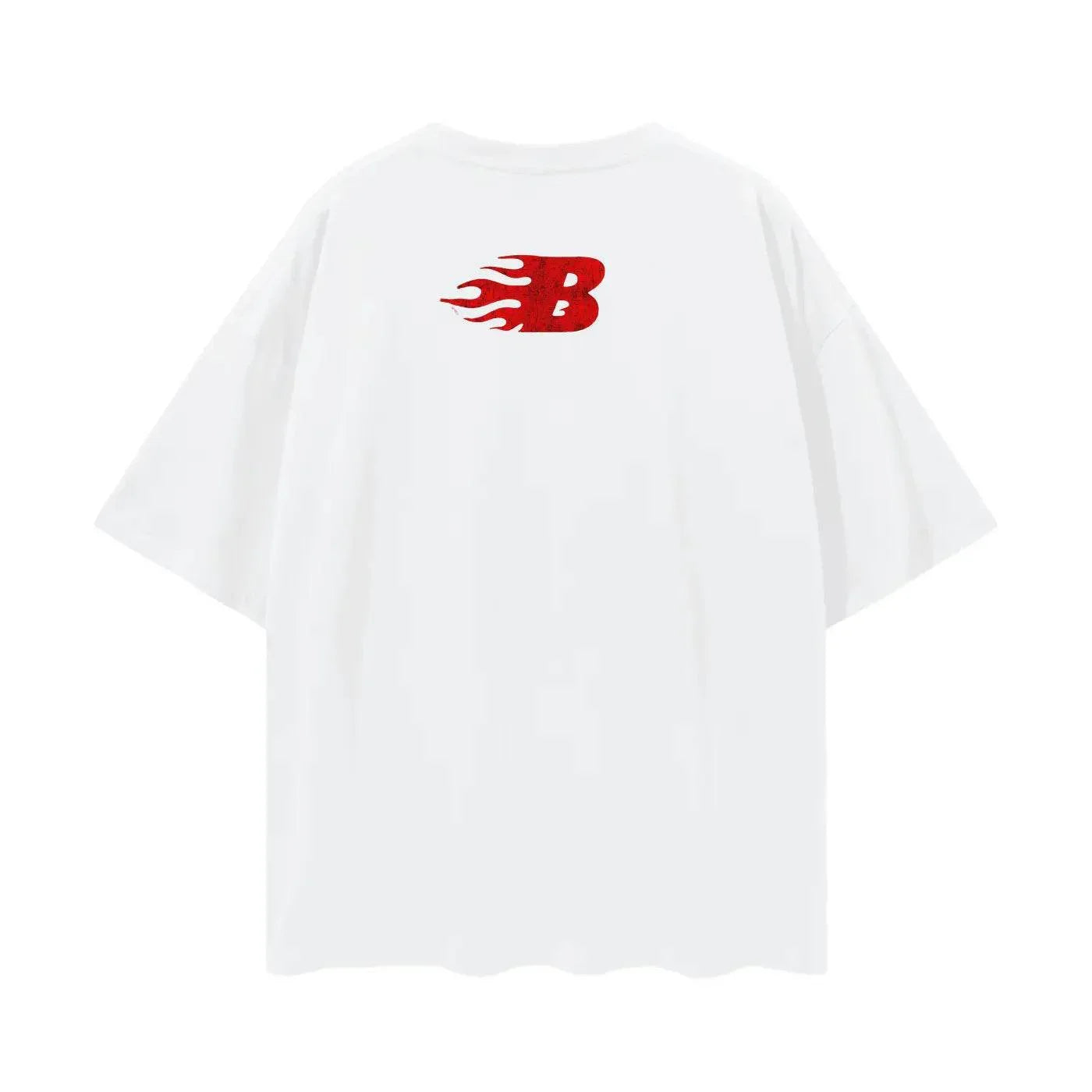 BEESMOOVE Alien Broadcast Oversize Deep Drop Shoulder Tee - Beesmoove 