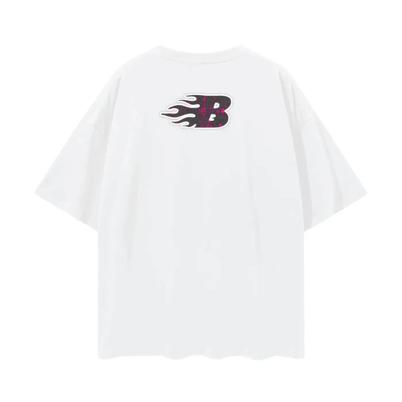 BEESMOOVE Deadly Grin Oversize Deep Drop Shoulder Tee - Beesmoove 