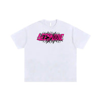BEESMOOVE Retro Pink Oversized T-shirt - Beesmoove 