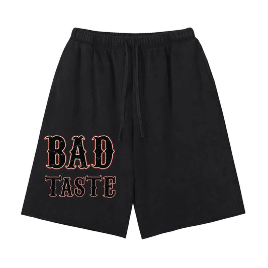 BEESMOOVE Bad Taste Hot Head Vintage Washed Shorts - Beesmoove 