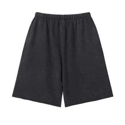 BEESMOOVE Bad Taste Hot Head Vintage Washed Shorts - Beesmoove 