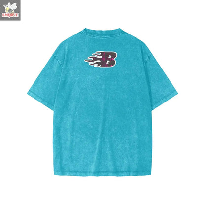 BEESMOOVE Frequency Washed Kids' T-shirt - Beesmoove 