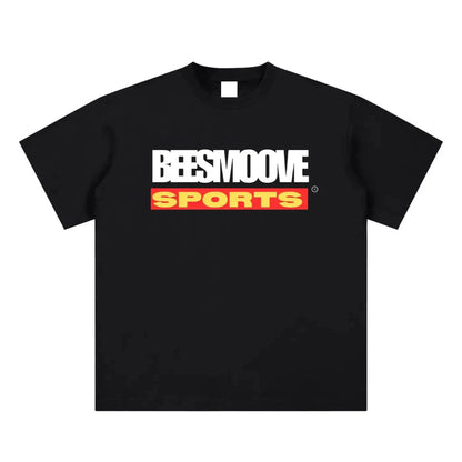 BEESMOOVE Sports Sueded Cotton T-shirt - Beesmoove 