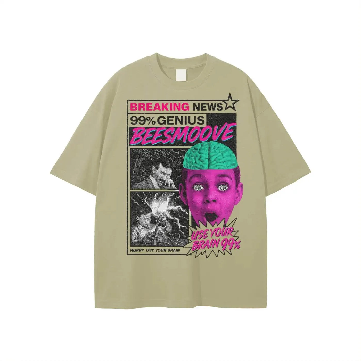 BEESMOOVE GENIUS MODE: ACTIVATED Tee - Beesmoove 