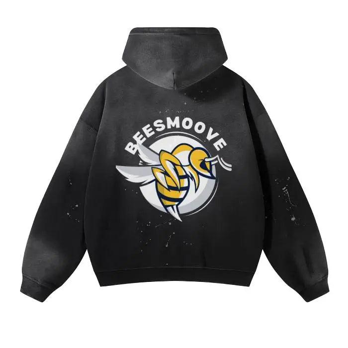 Beesmoove Hivebreaker bee force Vintage Hoodie - Beesmoove 