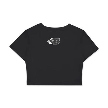 BEESMOOVE Throne of the Wild Women's Fitted Crop Tee - Beesmoove 