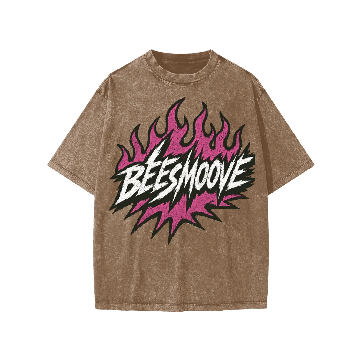 BEESMOOVE Heated Motion Washed Kids' T-shirt - Beesmoove 