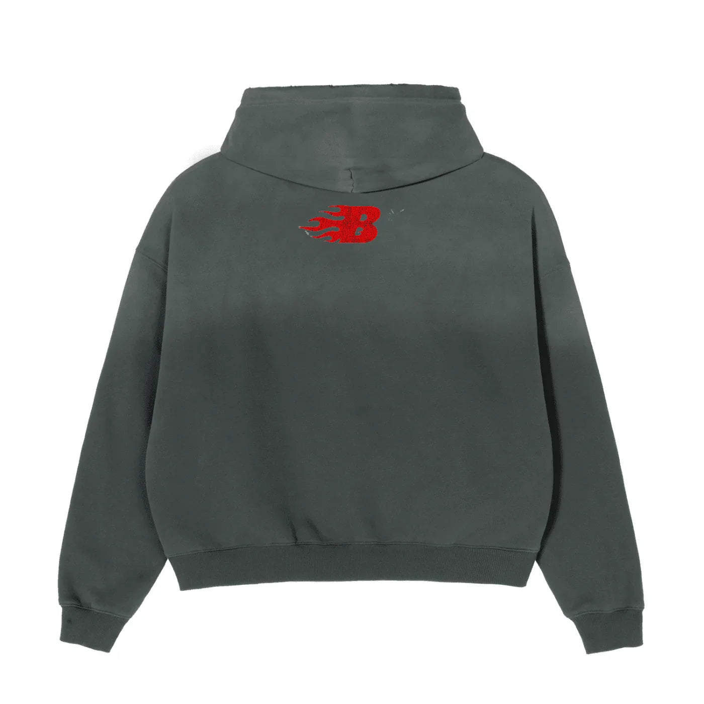 BEESMOOVE Blackout Blaze Edition Sunfade Boxy Hoodie - Beesmoove 