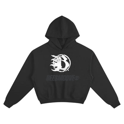BEESMOOVE Phantom Crest Boxy Hoodie - Beesmoove 