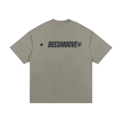 BEESMOOVE PROGRAMMED DIFFERENT Heavyweight Cotton T-Shirt - Beesmoove 