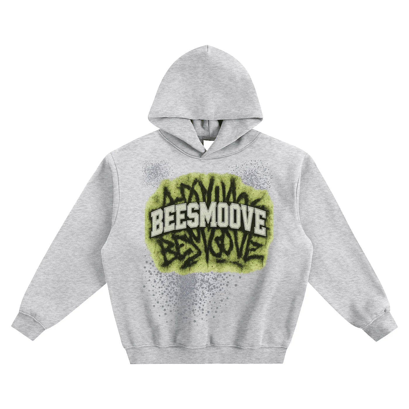 BEESMOOVE Toxic Crown Boxy Hoodie - Beesmoove 