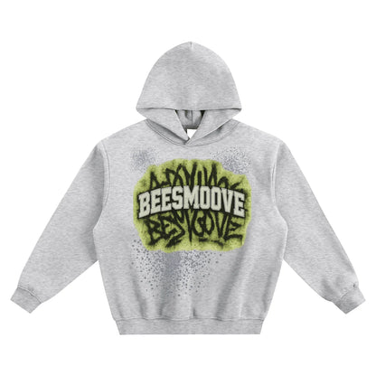 BEESMOOVE Toxic Crown Boxy Hoodie - Beesmoove 