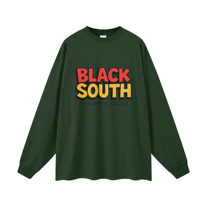 BEESMOOVE BlackSouth Collective Cotton Long Sleeve Tee - Beesmoove 