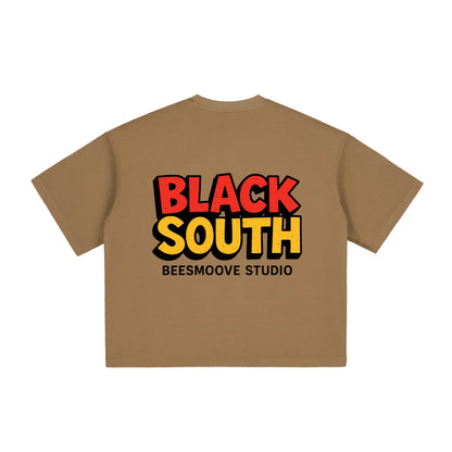 BEESMOOVE Lil Boo Da Menace Washed Boxy T-Shirt - Beesmoove 