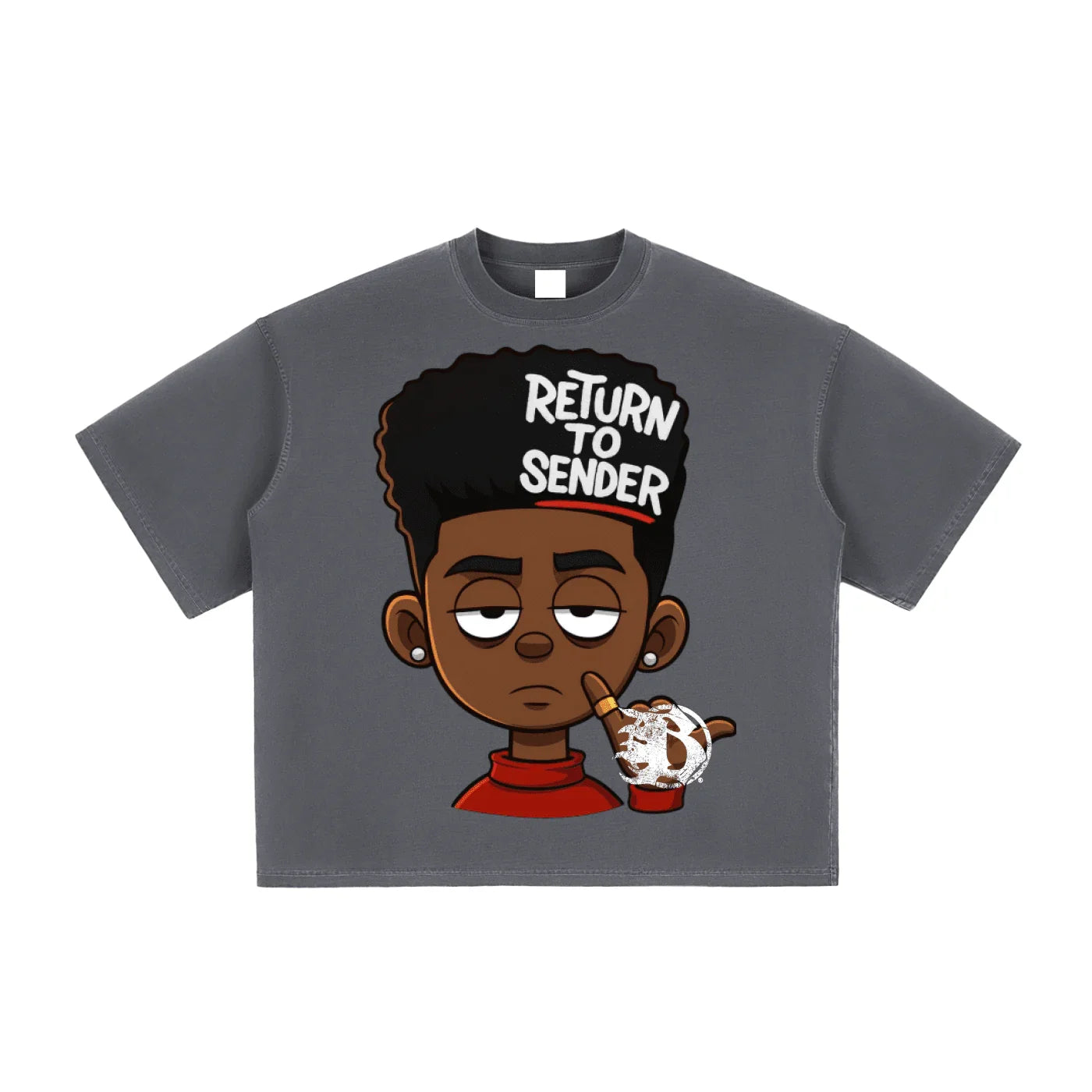 BEESMOOVE RTS Terrell Washed Boxy T-Shirt - Beesmoove 