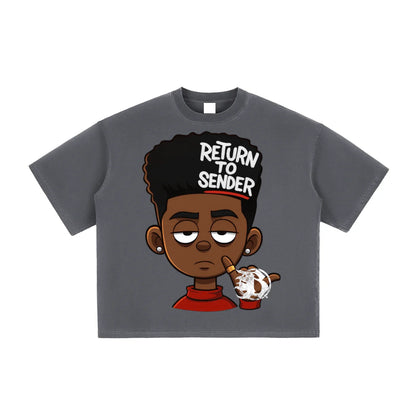 BEESMOOVE RTS Terrell Washed Boxy T-Shirt - Beesmoove 