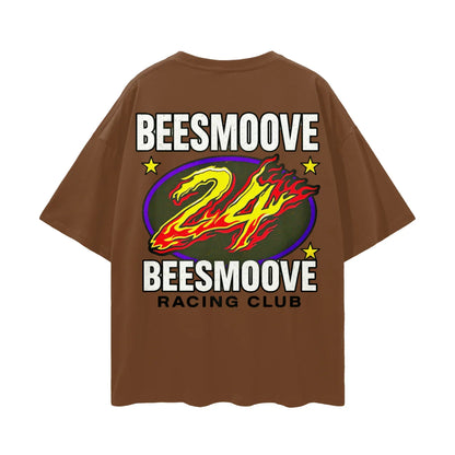 BEESMOOVE BuzzForce 24 Oversize Deep Drop Shoulder Tee - Beesmoove 
