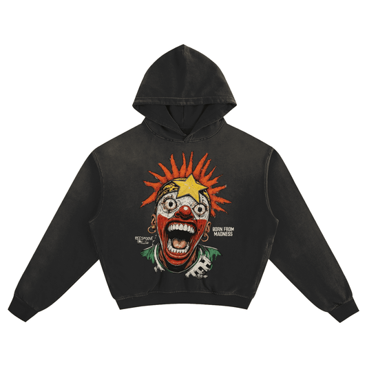 BEESMOOVE Madness Unleashed Boxy Hoodie - Beesmoove 