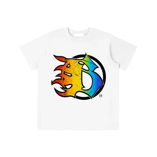 BEESMOOVE frequent rainbow
 Kids' T-shirt - Beesmoove 