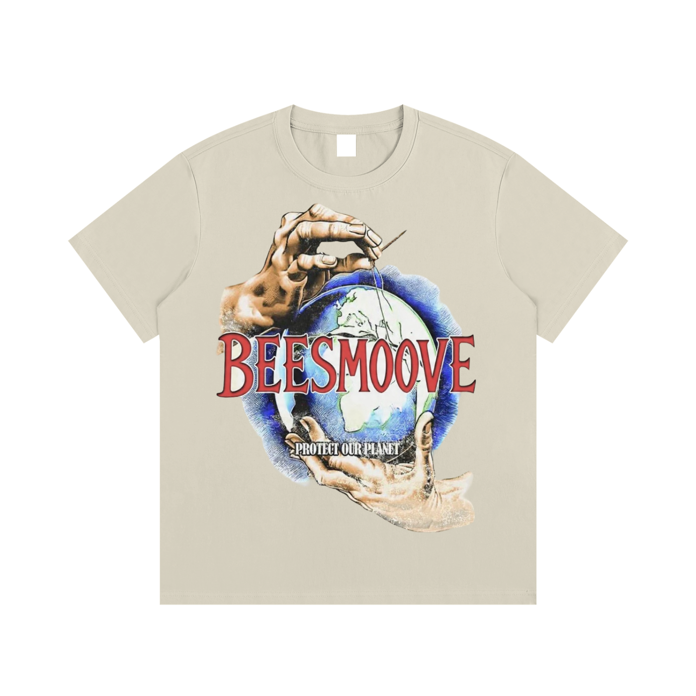 BEESMOOVE protect our planet Cotton T-Shirt