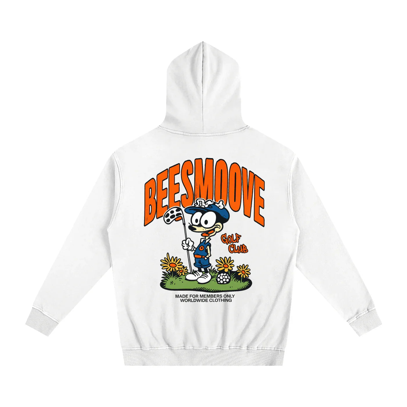 BEESMOOVE Country Club Chaos Hoodie - Beesmoove 