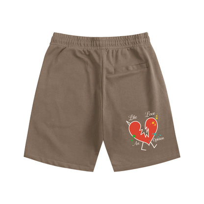 BEESMOOVE Heartbreak Hijack Cotton Shorts - Beesmoove 