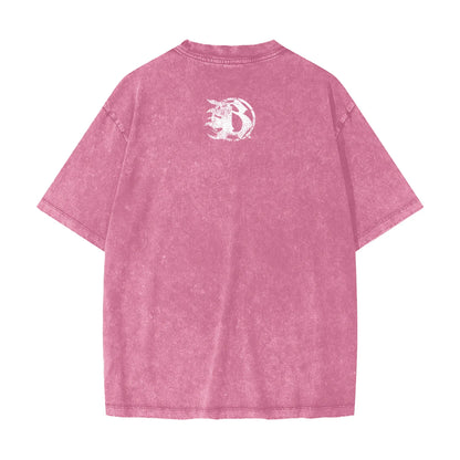BEESMOOVE Heated Motion Heavyweight Snow Washed T-Shirt - Beesmoove 
