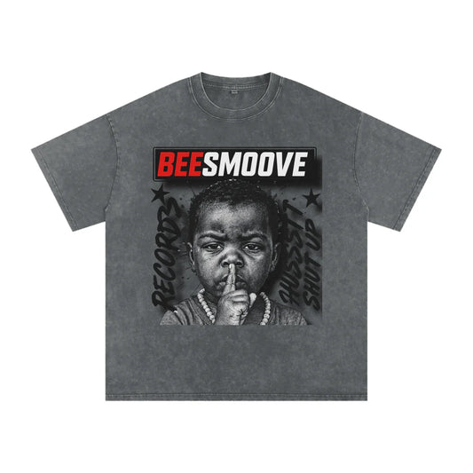 BEESMOOVE Silent Power Wash Oversize Tee - Beesmoove 