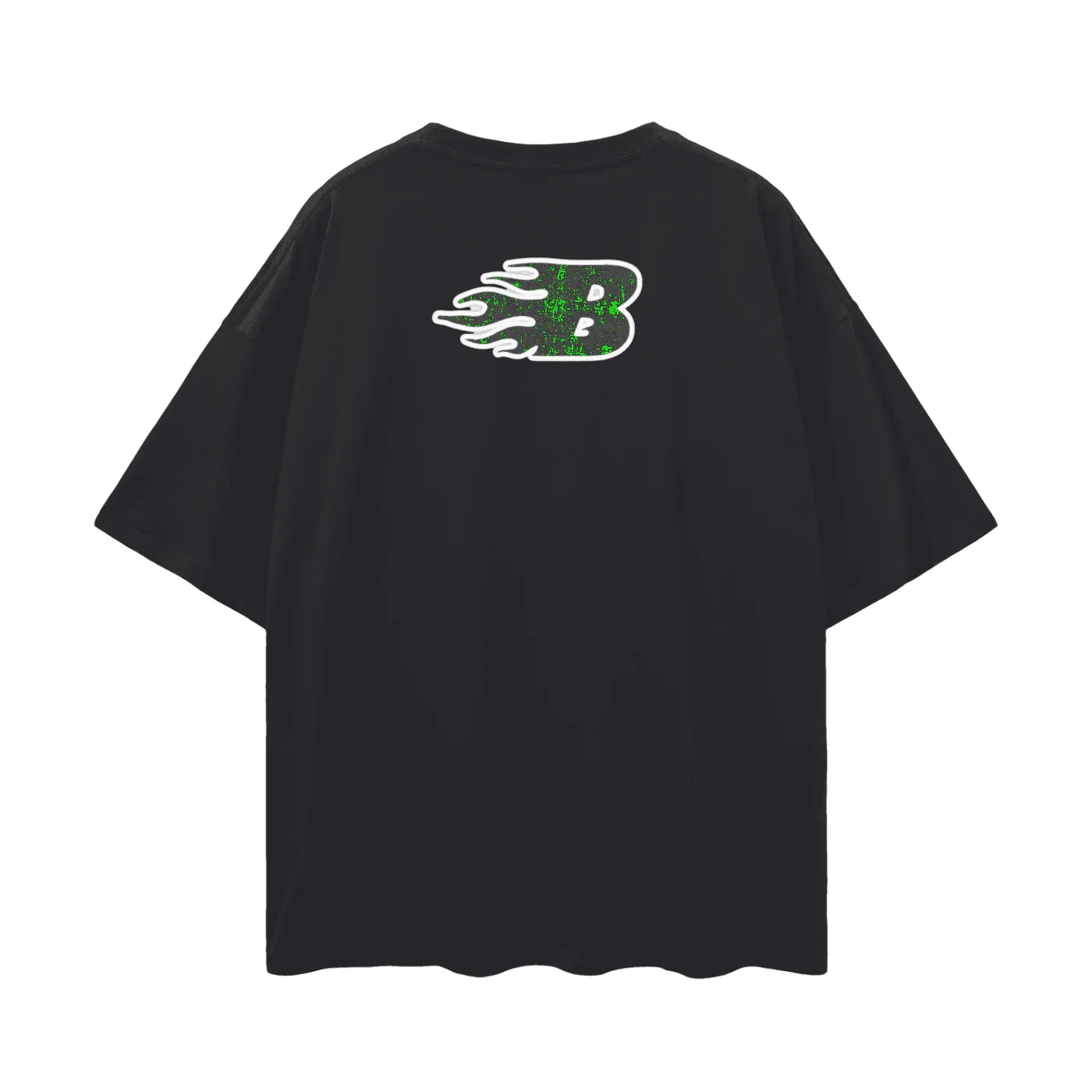 BEESMOOVE static kid Oversize Deep Drop Shoulder Tee - Beesmoove 