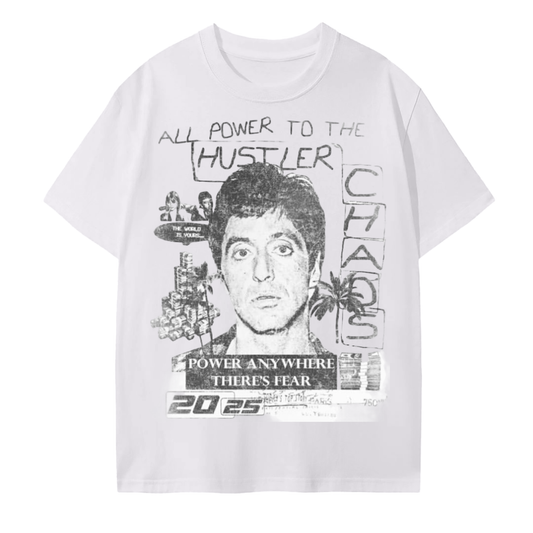 BEESMOOVE ALL POWER TO THE HUSTLER T-Shirt - Beesmoove 