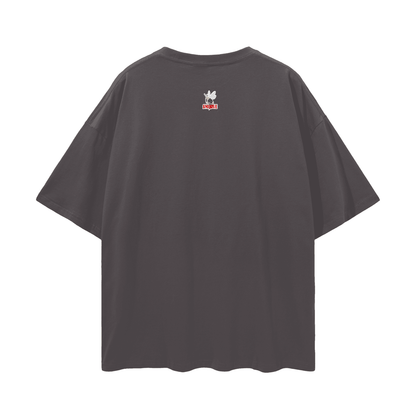 BEESMOOVE Akatsuki Streetwear Loose Drop Shoulder T-Shirt - Beesmoove 