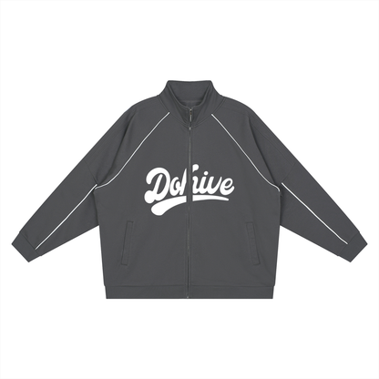 BEESMOOVE DOHIVE Reflection Striped Raglan Sleeve  Jacket