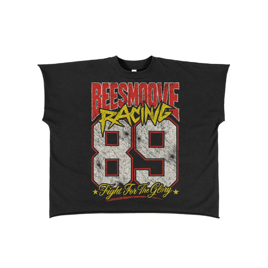 BEESMOOVE Racing Glory 89 
Raw Edge Boxy Non-Shrink T-Shirt - Beesmoove 