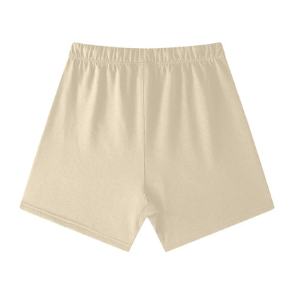 BEESMOOVE HIVEBREAKER Sun Lords Edition Heavyweight Earth Tone Loose Fit FOG 100% Cotton Shorts - Beesmoove 