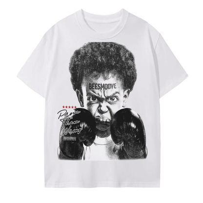 BEESMOOVE Forbidden Power Seamless Cotton T-Shirt - Beesmoove 