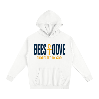 BEESMOOVE God’s Seal Protected By God Oversized Hoodie