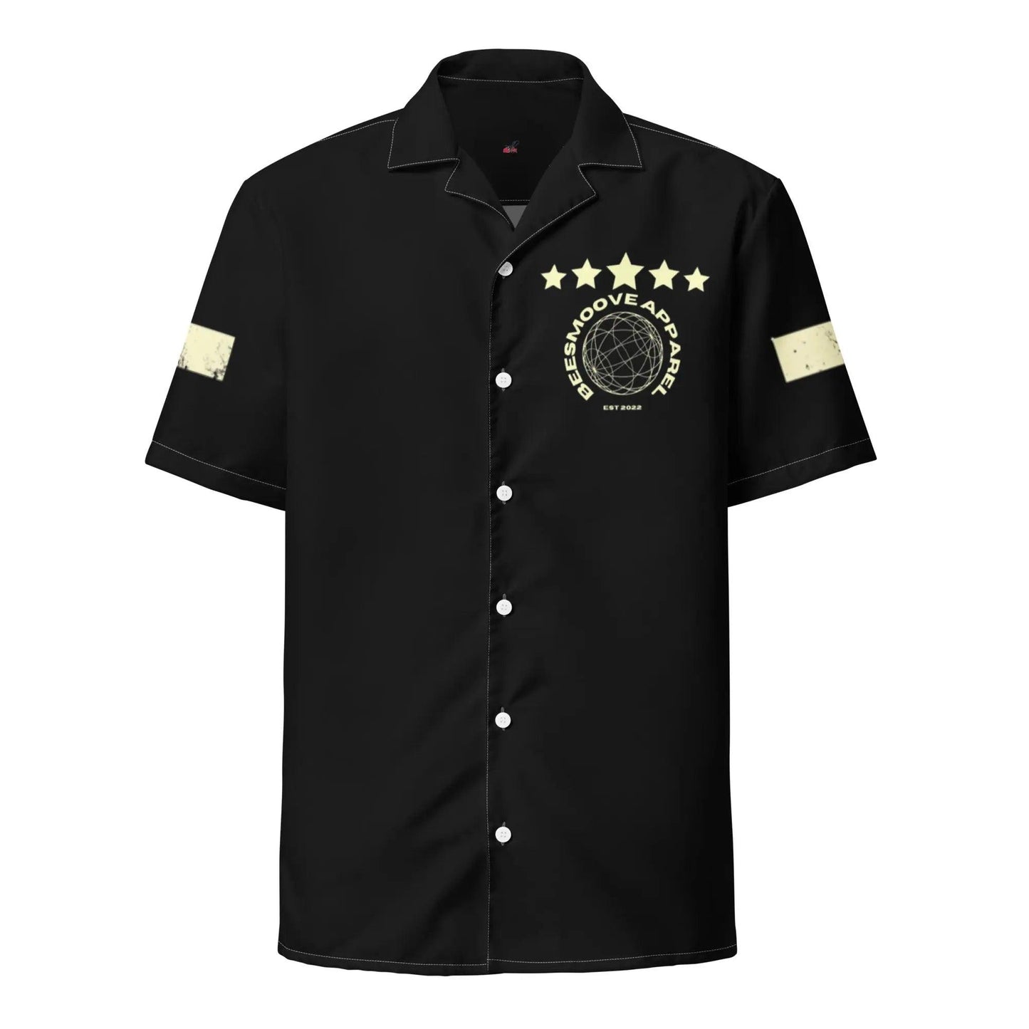 Beesmoove 5 star 90s Unisex button shirt - Beesmoove 